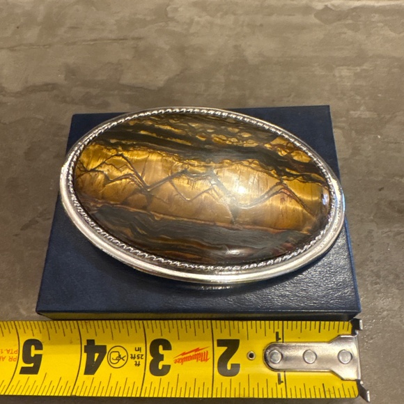 Tiger’s eye Belt Buckle - Picture 9 of 10